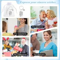 18Pcs Regalos De Agradecimiento 'Gracias' Para Mujeres Y Hombres Regalos De Apreciación Para Colleagues Profesores Llavero De Agradecimiento - details 4