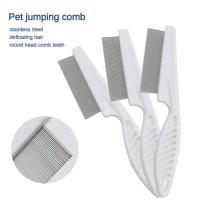 Peine De Acero Inoxidable Para Perros Y Gatos Cepillo De Aseo Para Mascotas Herramienta De Pelaje Y Pulgas Ideal Para Baño Y Limpieza - details 8