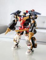 Bloques De Construcción Mecha Titan Robot 703pcs 4en1 Super Combinación Juguete Para Niños Regalo Para Niños De 6 a 12 Años Material ABS Tamaño Pequeño Compatible Con Lego - details 6