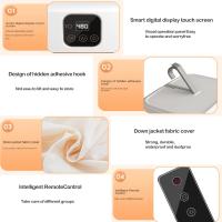 BIT Secadora de Ropa Eléctrica Portátil,600W,Secador de Ropa Eléctrico Multifuncional con Control Remoto Secador de Aire Caliente Portátil para el Hogar con Temporizador - details 3