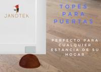 Tope Puerta Magnético JANDTEK - Retenedor Blanco 4 o 6 Und - Protección Paredes - Pack - details 0