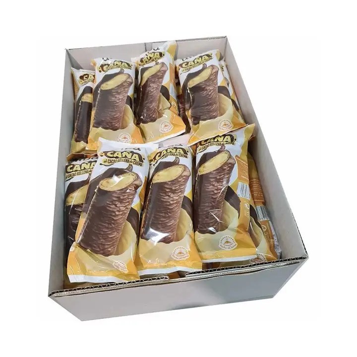 Caña rellena de crema-choco Alba. Caja de 35 unidades 8430777020406 - 1