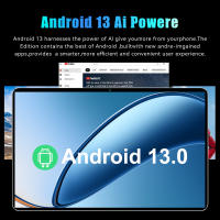 2025 5G Global Edition New 10.1-inch HD Screen 16GB RAM 1TB ROM Android 13.0 20000mAh WiFi 14 Core 4K Large Full Screen Bluetooth Dual SIM Dual Standby Call with Keyboard Bluetooth Earphones for Family and Friends - details 5