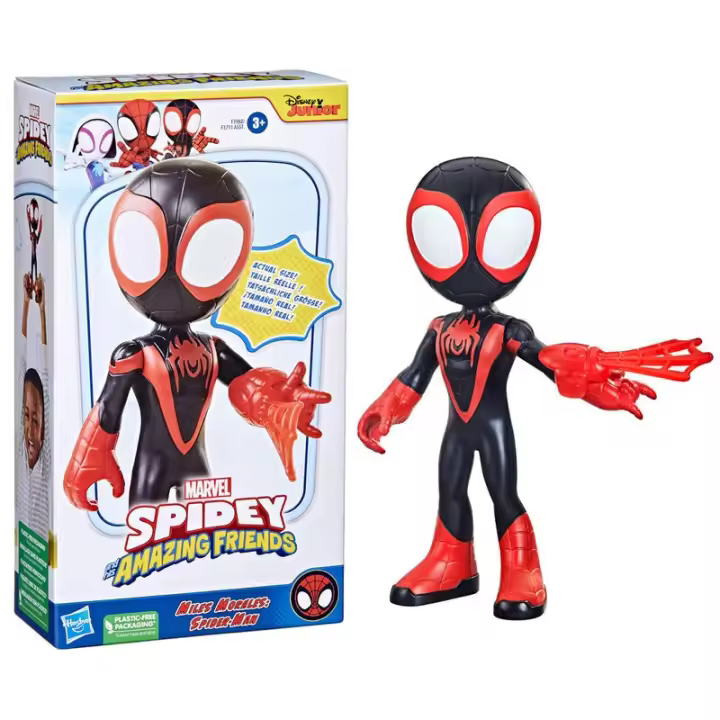 FIGURA MILES MORALES MARVEL SPIDEY AMAZING FRIEDS MARVEL 22CM - 1