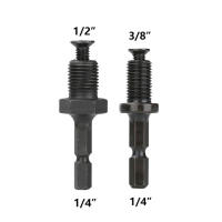 Adaptador De Rosca Para Taladro 1/4 Pulgada Hexagonal a 1/2 Pulgada 3/8 Pulgada Macho Convertidor De Bits De Taladro Eléctrico Cambio Rápido - details 0
