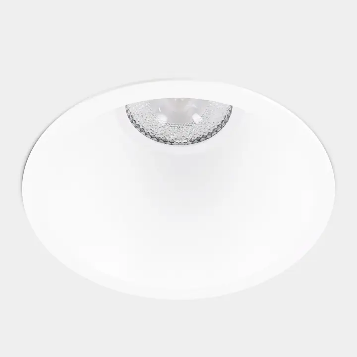 LEDS·C4 Downlight Lite Ø105Mm 6.7W Blanco Cálido - 2700K Cri 80 30.2º On-Off Blanco I - 1