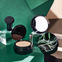 Oulity Mushroom Head Air Cushion CC Cream - BB Cream Face Makeup Foundation for Mature Skin Moisturizing Concealer Brighten Long-Lasting, Even Skin Tone for All Skin Types, Natural Color - details 8
