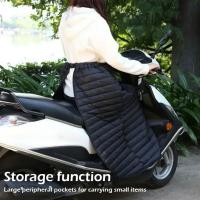 Cubierta De Pierna Para Patinete Cubierta De Rodilla Invierno Impermeable Y Antigolpes Accesorios Para Motocicleta Suave Y Cálida Manta De Invierno - details 7