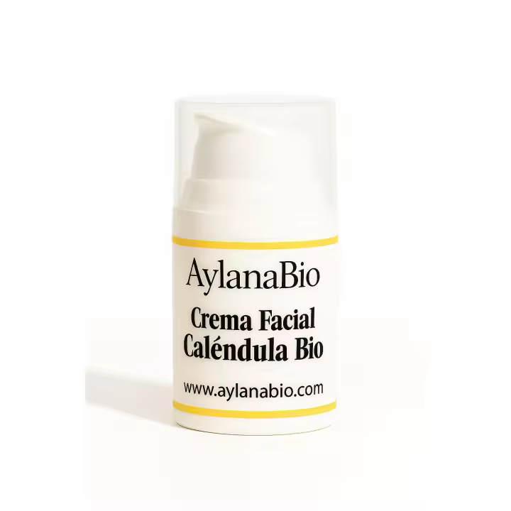 Aylanabio - Crema Facial Nutritiva de Caléndula BIO | Piel Sensible y Atópica | Artesanal con Certificación BioVidaSana | Hidratación, Calma y Protección Natural - 1