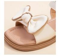 Sandalias De Verano Para Niñas Con Lazo Correas Caucho Suave Bajo Tobillo Versátiles Sandalias De Playa Moda Niños Tallas 4-6Años - details 10