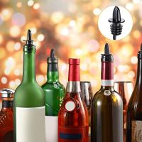 100 Packs Tapones De Derrame Para Botellas De Licor Plásticos Negros Desechables Para Bares Clubes Pubs Restaurantes Tiendas De Café - details 3