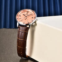 Reloj Mecánico De Moda Para Hombres PAGANI DESIGN PD-1790 42MM 10Bar Impermeable Cristal De Zafiro Pulsera De Cuero Acero Inoxidable Estilo Business - details 3