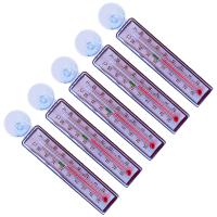 Termómetro De Acuario Flotante 5Pcs Precisión Alta Rango Grande Para Agua Dulce Y Salada Termómetro Inmersible Con Ventosa - details 1