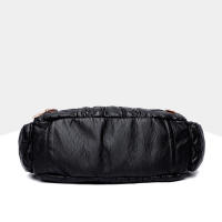 Bolso De Hombro Vintage Yogodlns Para Mujer En Cuero PU Suave Gran Capacidad Bolso De Mano Moda Con Manija De Color Stitching - details 28