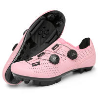 Zapatos De Ciclismo MTB Para Mujer Zapatillas De Bicicleta Con Cleat Zapatillas De Carreras De Montaña Calzado Deportivo Para Adultos Material Superior Sintético Suela De Nylon - details 1