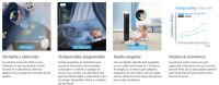 AIGOSTAR Ventilador de Torre Mecánico de 30 Pulgadas 3 Velocidades Silencioso Temporizador 120 Min Oscilación de 85º - details 2