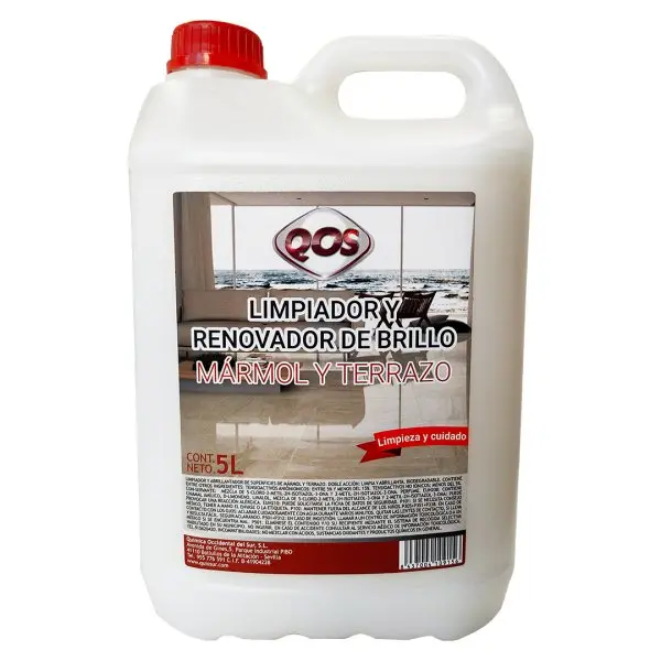 Fregasuelos y renovador de brillo para suelos de mármol y terrazo Clim Profesional. Garrafa de 5L - 1