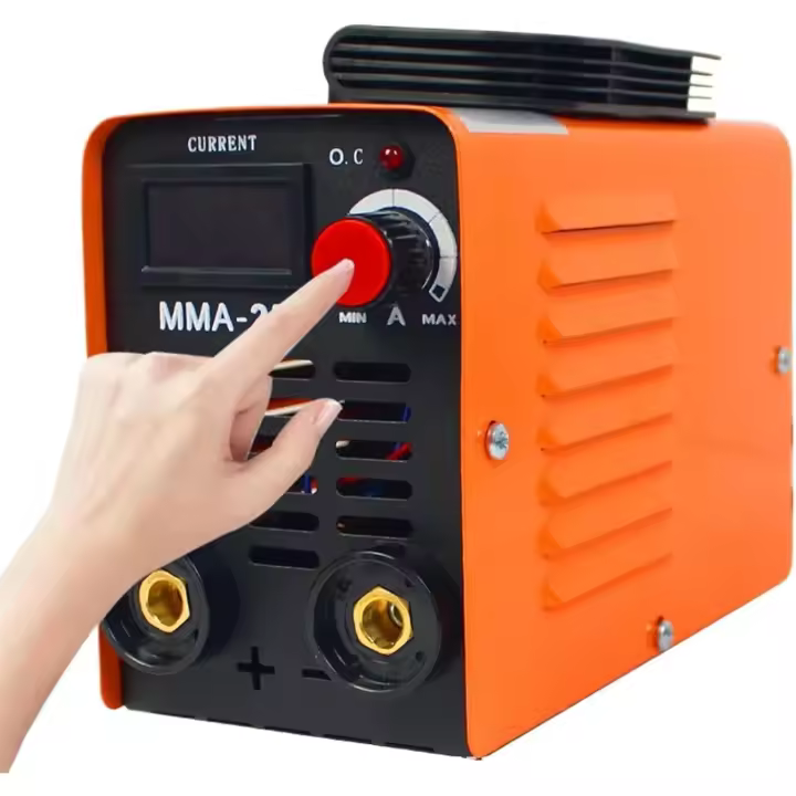 Máquina de soldadura portátil MMA-250, soldador eléctrico de arco inversor, corriente ajustable, compacta, con caja de almacenamiento de herramientas Herramienta de Soldadura Eléctrica de Precisión - 1