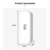Termómetro Y Higrómetro Inteligente WiFi Tuya Para El Hogar Con Alarma Remota Por App Compatible Con Alexa Y Google Home - details 5