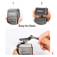 Kit Profesional De Pelacabelos Eléctrico Kemei Recargable KM-2797 KM-1102 Trimmer De Barba USB Ajuste De Longitud De Cabello 0.5-1 Mm Para Hombres - details 22