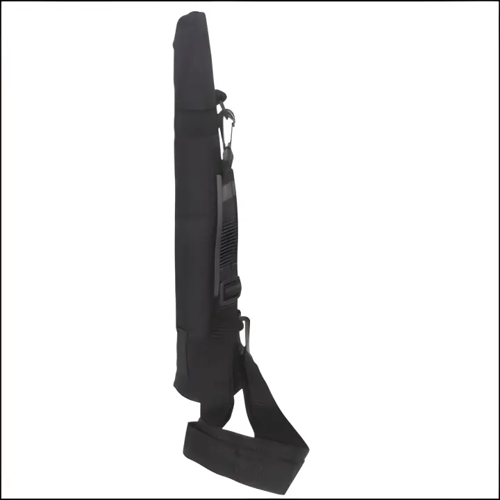 funda dulzaina castellana con correa acolchado 10 mm. medidas:45x7 cm. negro - 1