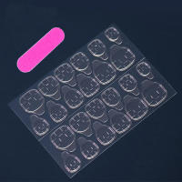 Uñas Postizas De Almendra 30 Piezas Color Sólido Con Pegamento Y Linterna Para Uñas Set De Dibujar Uñas Postizas Fáciles De Usar - details 3