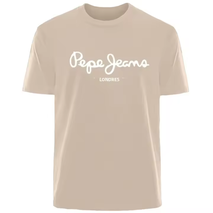 Pepe Jeans London Camiseta Corta De Mujer Con Logo Estilo Y2K Moda Neutraropa De Lujo Casual Manga Corta Cuello Redondo Polyester - 1