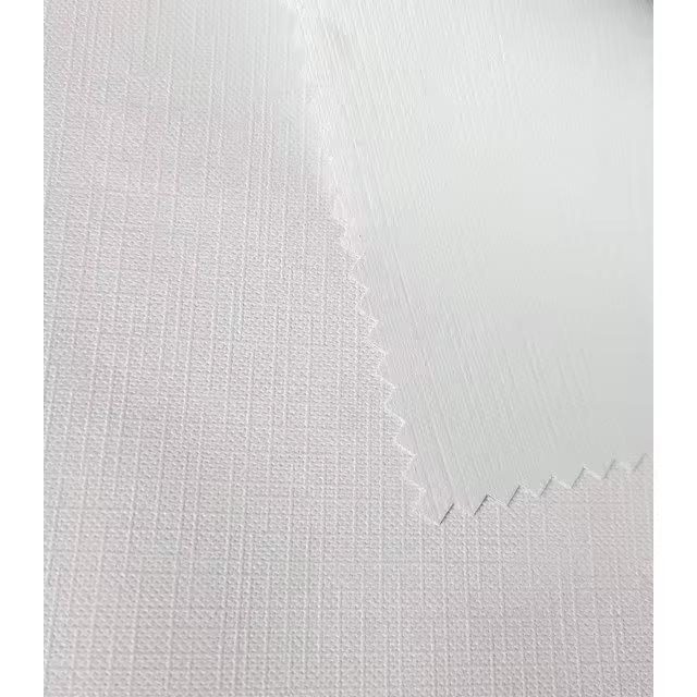 Kadusi Cortina PVC Foscurit Blanco Opaco | Impermeable y Protección UV - 1