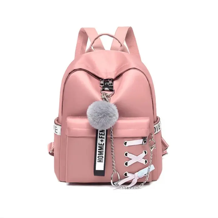 Mochila Oxford Para Mujer Impermeable Con Hombros Estilo Retro Para Niñas Estudiantes Bolsa De Libros Moda Casual Con Cierre De Cremallera - 1