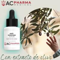Serum Anti Manchas con Niacinamida y Pantenol | Envase 30 ML | Enriquecido con Extracto de Olivo y Azufaifo para potenciar su poder antimanchas | MUY EFECTIVO para unificar tono de la piel, eliminando manchas y rojeces en la cara | ACPHARMA MEDICAL - details 2