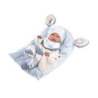 LLorens  Muñeco Nico RN 40 cms Cojin Azul LLorens 73895 - details 2