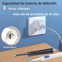 Cepillo De Dientes Eléctrico Recargable Con Timer Y 8 Modos De Limpieza Rotatorio 18-24 Pulgadas Bricolaje Para Todos - details 4