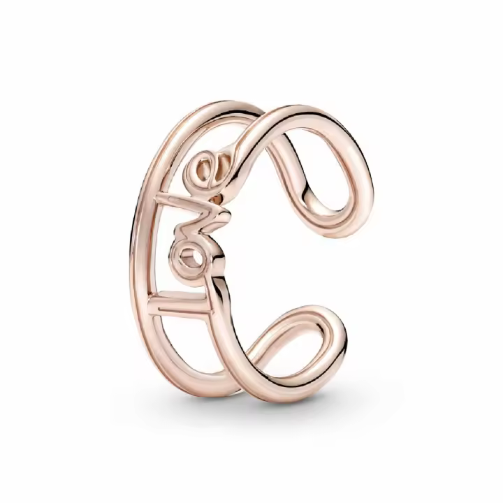 Anillo Abierto Pandora Me Love Rose - 1