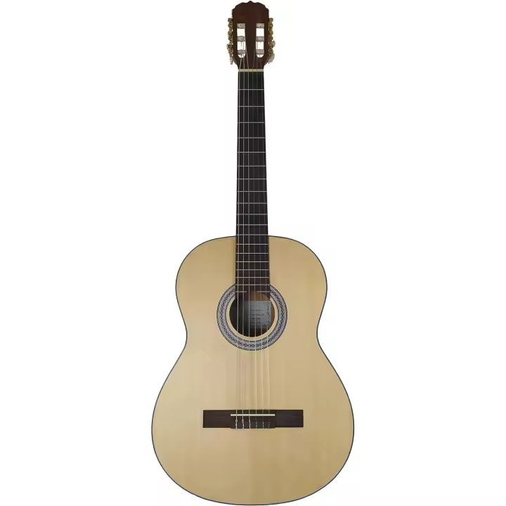 Guitarra clásica Romanza modelo Martina 4/4 de madera de pino y cuerpo de sapeli, con muy buena sonoridad y un acabado excelente - 1