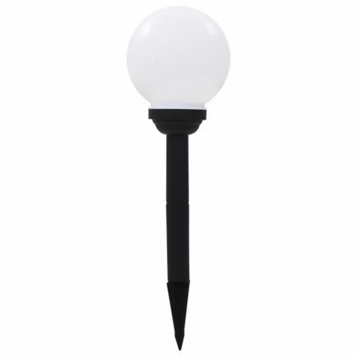 Arte Regal Lámpara Solar Redonda Garden 15 Cm Iluminación Exterior Jardín - 1