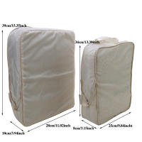 Cubo De Compresión Para Viaje 1pc Organizador De Ropa Para Maleta Bolsa De Almacenamiento Impermeable Y Portátil De Polyester - details 9
