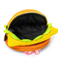 Mochila De Forma De Hamburguesa Para Niñas Y Niños Estilo Moda Súper Lindo Tamaño Grande Capacidad Para Viajes Y Escuela - details 2