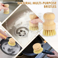 Juego De Cepillos De Cocina De Madera Sisal Recambiables Con Mango Largo Para Limpieza De Ollas Y Sartenes Set Ecológico Para Limpieza Del Hogar - details 8