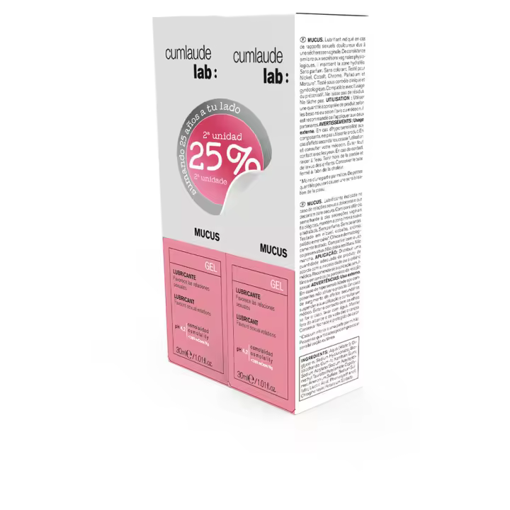 Salud Cumlaude Lab MUCUS gel lubricante pack - 1
