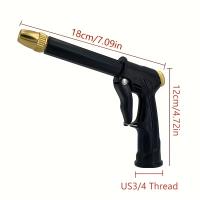 Conector Doble Metálico Expansible Para Riega De Jardín PVC Resistente a La Presión Agua Para Riego De Campo Lavado De Coche - details 7