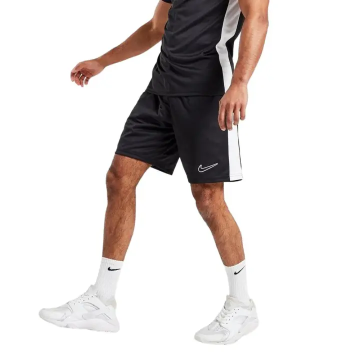 Short Nike M Df Academy 23 K Br Negro Blanco Dv9742-010 - 1