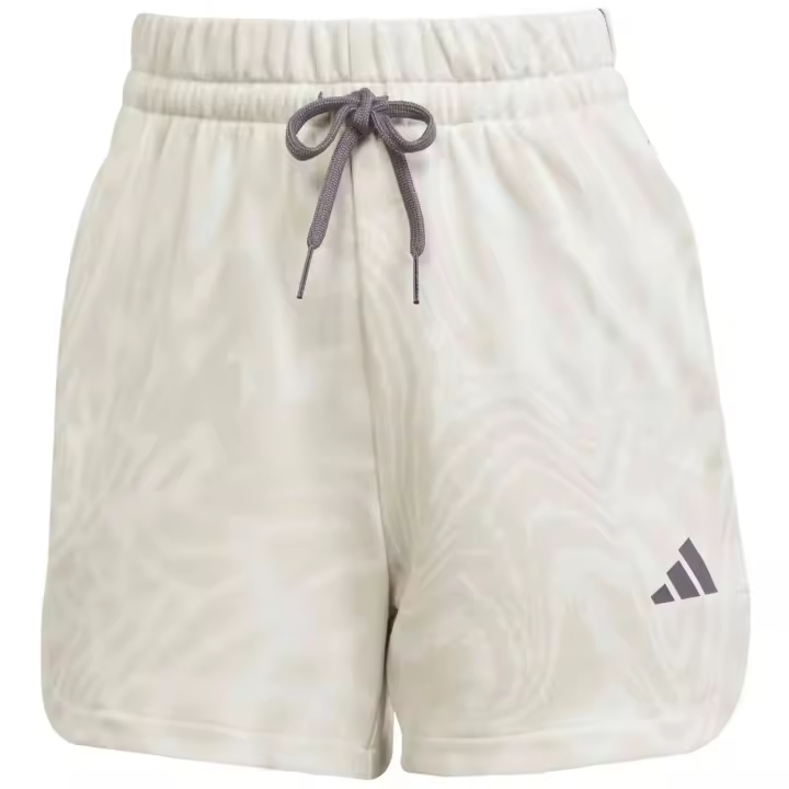Pantalon Corto Adidas Aop para mujer en color beige - 1