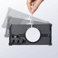 Funda Protectora Magnética Para Samsung Galaxy S24 Ultra De Oatsbasf Metálica Ligera Con Carcasa De Carga Inalámbrica Y Marco Sin Marco - details 5