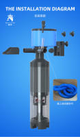 Filtro Integrado Para Acuario 110V 220V Cinco En Uno Colección De Feces De Peces Accesorios De Filtro Para Tanque De Peces - details 16