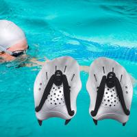 1 Par De Palas De Entrenamiento De Natación Guantes De Snorkel Y Escuba Diving Ajustables Con Correas De Silicona Para Deportes Adultos - details 22