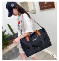 Bolso de viaje para hombre y mujer, bolsa de hombro impermeable para gimnasio, Yoga, deportes, Fitness, bolsa de equipaje seca y húmeda - details 24