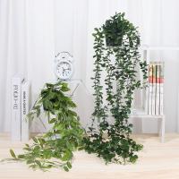 Plantas Artificiales Colgantes Con Maceta Vinateras Para Decoración Interior Y Exterior De Hogar Vines Postizos Para Exposición - details 7
