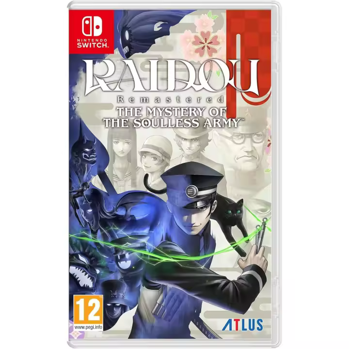 Raidou Remastered : The Mystery of the Soulless Army Switch PAL España - Juego Atlus Raidou Remastered para Nintendo Switch - Juego físico, nuevo, original precintado - 1