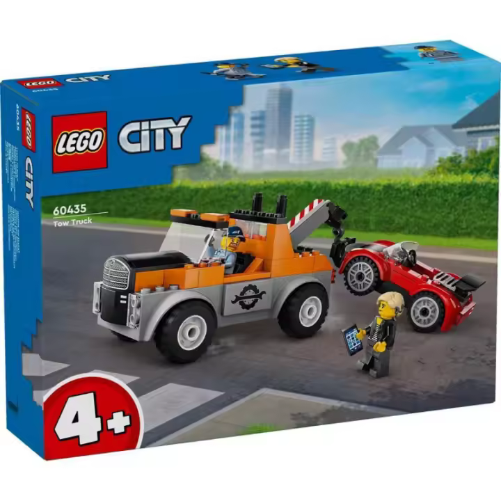 LEGO CITY CAMIÓN GRÚA Y REPARACIÓN DEPORTIVO 60435 - 1