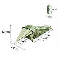 Carpa Ultraligera Para Solos Impermeable Para Acampar Y Senderismo Con Material De Tela 600D Oxford Y Reflectante LIXADA - details 11